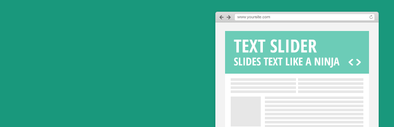 Text Slider WordPress Plugin