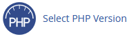 CloudLinux select PHP Version