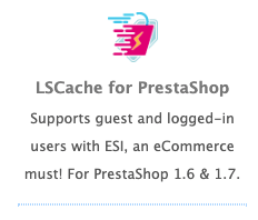 LSCache for PrestaShop