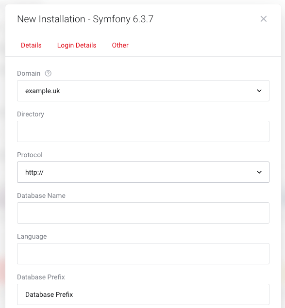 Quick Install Symfony Projects with PD Hosting